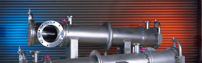 Header image of a polished heat exchangers