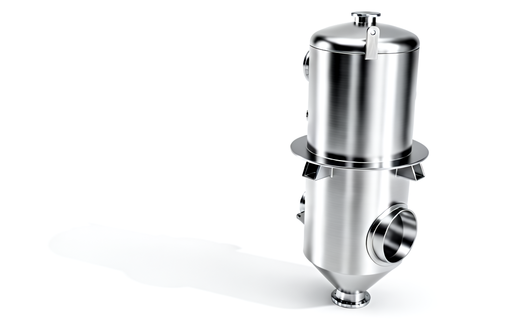 3D model of a Steam Direct Contact Heat Exchanger