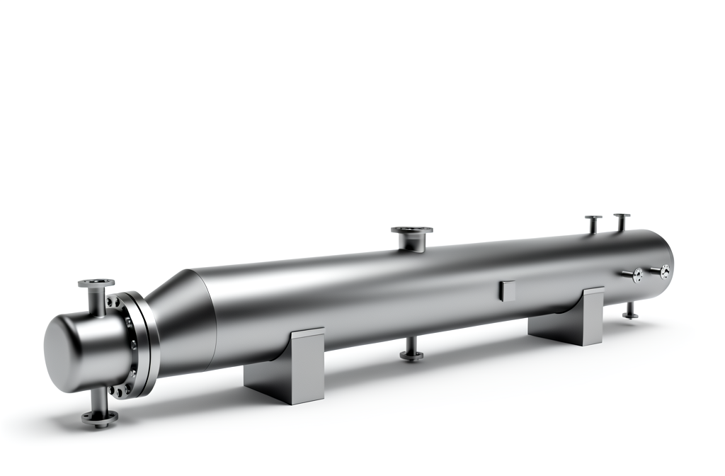 Image of a TEMA BKU Kettle Reboiler Heat Exchanger